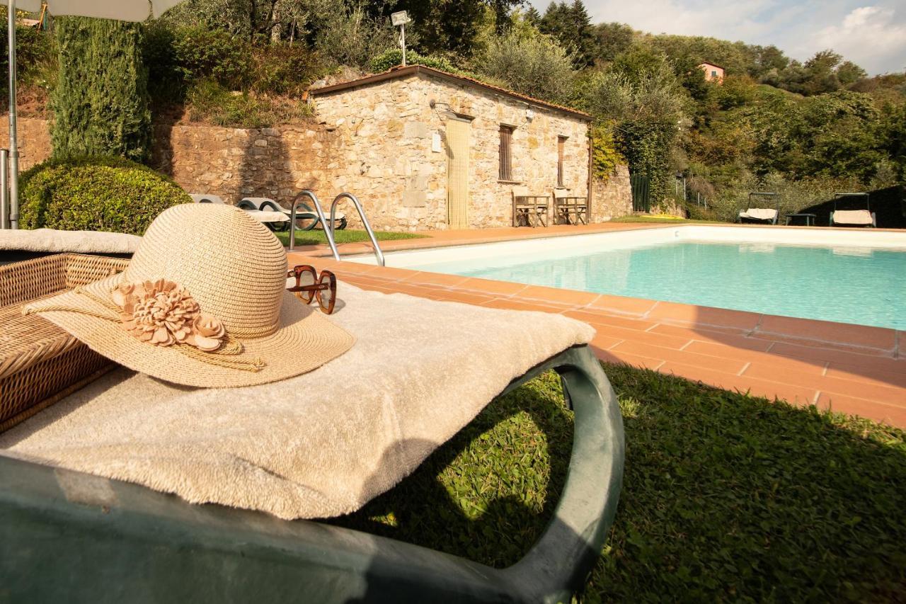 Casetta Di Butia, Ginestra Apartment With Swimming Pool Borgo a Mozzano Eksteriør bilde