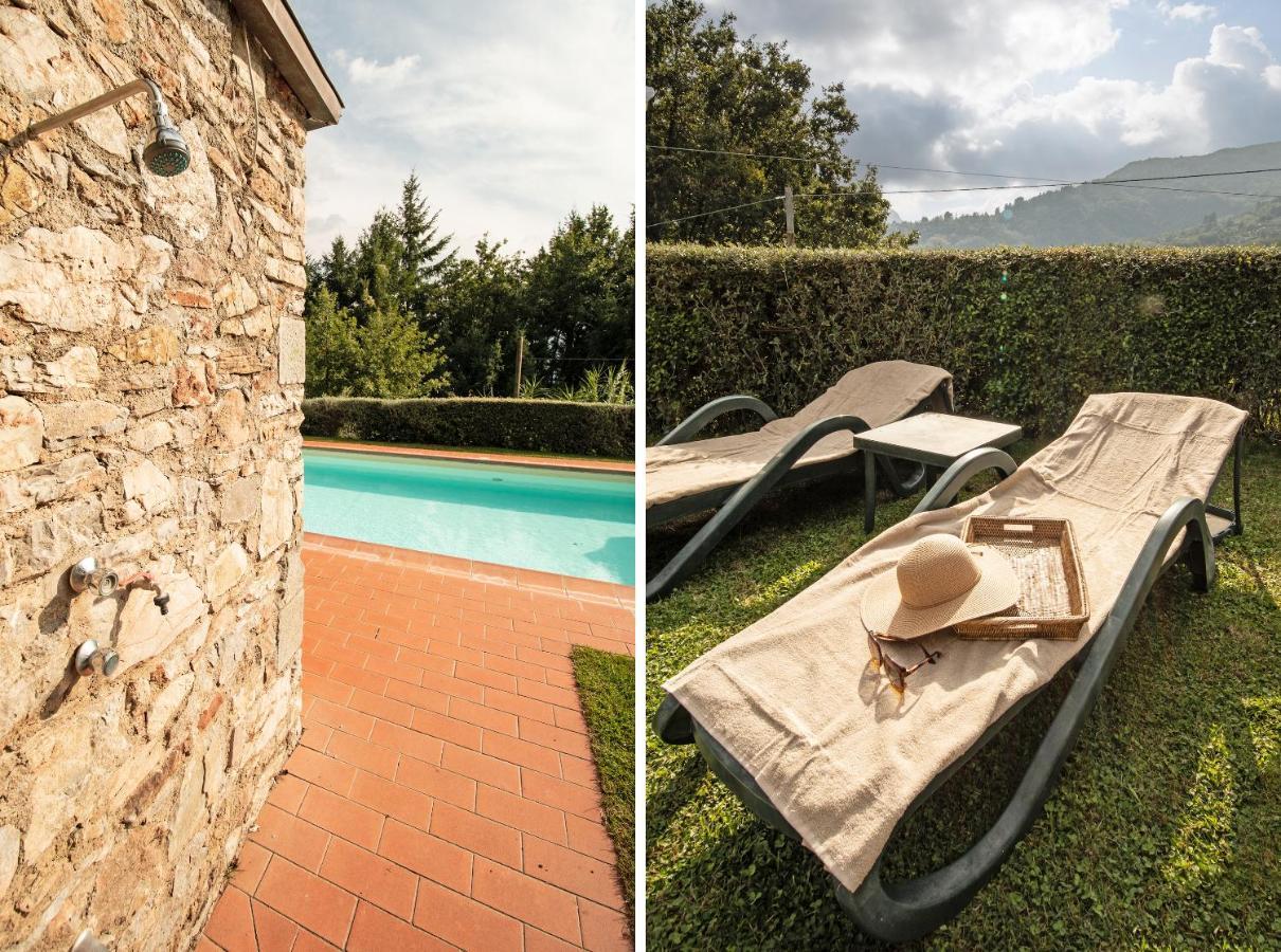 Casetta Di Butia, Ginestra Apartment With Swimming Pool Borgo a Mozzano Eksteriør bilde